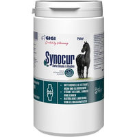 Produktbild von GIGI VET Synocur Gelenk-Supplement Pulver für Pferde zur Unterstützung von Gelenken und Knochen 1250g