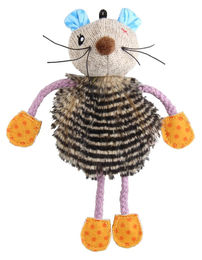 GiGwi Katzenminze Maus aus Plüsch in buntem Design für Katzen – Bild 1 von 1