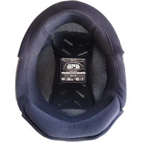 Produktbild von Gilpa Memory Foam Schaumstoff für Reithelme Unisex Schwarz 54 cm