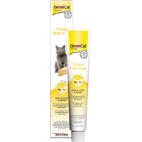 Produktbild von GimCat Cheese Biotin Paste Katzensnack mit Milch für Haut und Fell 50 g - 50 g