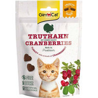 Produktbild von GimCat Crunchy Snacks Truthahn mit Cranberries 12x50g Leckerli für Katzen