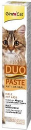 GimCat DUO Paste Anti-Hairball Käse und Malz für Katzen 2x50 g - 2 x 50 g – Bild 1 von 2