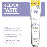 Produktbild von GimCat Expert Line Relax Paste Katzensnack zur Beruhigung für erwachsene Katzen 50 g - 50 g
