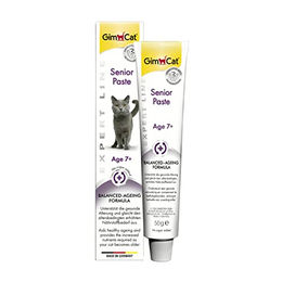 GimCat Expert Line Senior Paste Katzensnack für Senioren mit Fisch 50 g - 8 x 50 g – Bild 1 von 8