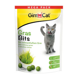 GimCat GrasBits Getreidefreier Katzensnack mit echtem Gras für alle Altersstufen 425 g - 425 g – Bild 1 von 10