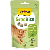 Produktbild von GimCat GrasBits Katzen-Snacks 8x40 g