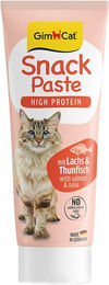 GimCat High Protein Paste Lachs und Thunfisch für Katzen 75g – Bild 1 von 2
