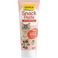 Produktbild von GimCat High Protein Paste Lachs und Thunfisch für Katzen 75g