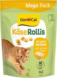GimCat Käse Rollis getreidefreier Katzensnack mit echtem Hartkäse 425 g - 425 g – Bild 1 von 2