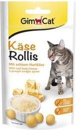 Produktbild von GimCat Käse-Rollis Katzen-Leckerli 8x40 g - 8 x 40 g