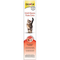 Produktbild von GimCat Katzensnack Multi-Vitamin Paste mit Fisch 50 g - 10 x 50 g