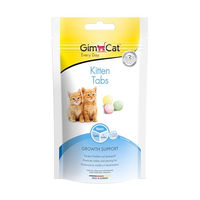 Produktbild von GimCat Kitten Tabs funktionales Leckerli für junge Katzen zur Unterstützung von Herz und Wachstum 40 g - 40 g