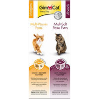 Produktbild von GimCat Kombi-Pack Multi plus Malt Paste für Katzen Adult 2 x 50 g