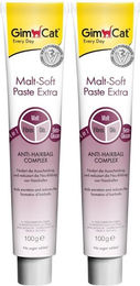 Produktbild von GimCat Malt-Soft Paste Extra Malzpaste zur Unterstützung der Verdauung und gegen Haarballen für Katzen 200g