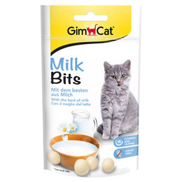 GimCat MilkBits Getreidefreier Katzensnack mit Milch für alle Altersstufen 8x40g - 8 x 40 g – Bild 1 von 6