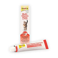 Produktbild von GimCat Multi-Vitamin Paste Extra Katzensnack mit Fischöl für Immunsystem sowie Haut und Fell 50 g - 50 g