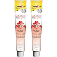 Produktbild von GimCat Multi-Vitamin Paste Extra zur Immunstärkung für Katzen mit Vitaminen und Öl 200g