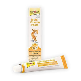 GimCat Multi-Vitamin Paste zur Unterstützung von Immunsystem, Haut und Fell für Katzen 100 g - 100 g – Bild 1 von 6
