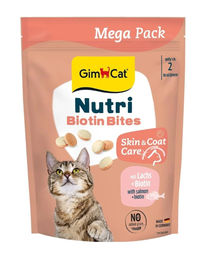 GimCat Nutri Biotin Bites Katzensnack Lachs für Haut & Fell 425g – Bild 1 von 1