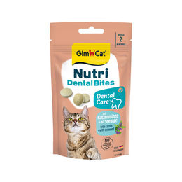 Produktbild von GimCat Nutri Dental Bites Zahnpflege Leckerli für Katzen 40 g