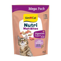 Produktbild von GimCat Nutri Malt Bites Katzensnack zur Unterstützung der Verdauung 425g