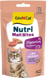 GimCat Nutri Malt Bites Leckerli zur Unterstützung der Verdauung und Haarballenkontrolle 8x40g – Bild 1 von 5