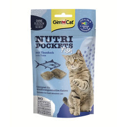 GimCat Nutri Pockets Fisch Thunfisch Katzensnack 60 g - 60 g – Bild 1 von 13