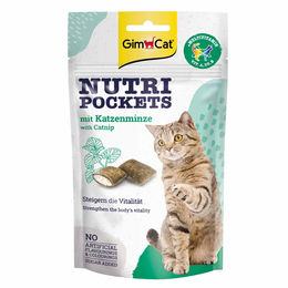 GimCat Nutri Pockets Katzenminze Leckerli 6x60g – Bild 1 von 6