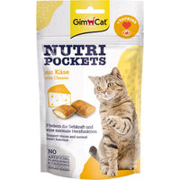 Produktbild von GimCat Nutri Pockets Leckerli mit Käse und Taurin für Katzen