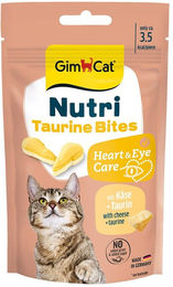 GimCat Nutri Taurine Bites Katzen Leckerli zur Unterstützung der Vitalität 8x40g – Bild 1 von 3