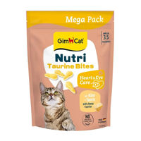 Produktbild von GimCat Nutri Taurine Bites Katzensnack mit Herz und Immunsystem 425g