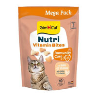 Produktbild von GimCat Nutri Vitamin Bites Katzensnack Huhn zur Unterstützung des Immunsystems 425g