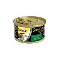 Produktbild von GimCat ShinyCat Nassfutter Hühnchen mit Lamm für erwachsene Katzen 24 x 70 g - 24 x 70 g