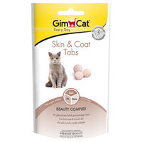Produktbild von GimCat Skin & Coat Tabs Haut und Fell Supplement für Katzen 40 g - 40 g