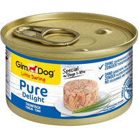 Produktbild von GimDog Little Darling Pure Delight Hundefutter Thunfisch Adult 12x85g