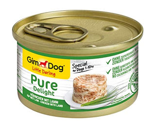 GimDog Pure Delight Hundefutter Huhn und Lamm 12 x 85 g – Bild 1 von 4