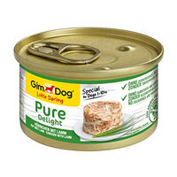 Produktbild von GimDog Pure Delight Hundefutter Huhn und Lamm 12 x 85 g