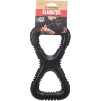 Produktbild von Gladiator Zerrspielzeug Flamingo Schwarz aus Gummi Größe L 28x15x3,5cm