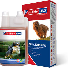 GladiatorPLUS Immunstärkung und Magen-Darm Supplement für Hunde 500 ml – Bild 1 von 3