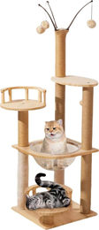 Glamexx24 Kratzbaum XXL mit Sisal für Katzen als Kletterbaum und Schlafplatz – Bild 1 von 1