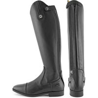 Produktbild von Glänzende Leder Reitstiefel Derby Unisex Schwarz Größe 41