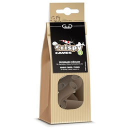GlasGarten Crispy Caves Größe S 9 Stück fressbare Höhlen für Ziergarnelen Schnecken und Welse mit Holzfasern und Walnussblättern – Bild 1 von 8