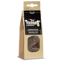 Produktbild von GlasGarten Crispy Caves Größe S 9 Stück fressbare Höhlen für Ziergarnelen Schnecken und Welse mit Holzfasern und Walnussblättern
