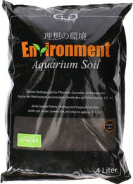 GlasGarten Environment Aquarium Soil Powder Nährstoffreicher Bodengrund für Garnelen und Süßwasser Aquarium 9 L - 9 l – Bild 1 von 9