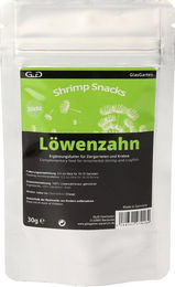 GlasGarten Shrimp Snacks Löwenzahn 30g Ergänzungsfutter für Garnelen und Krebse – Bild 1 von 8