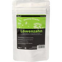 Produktbild von GlasGarten Shrimp Snacks Löwenzahn 30g Ergänzungsfutter für Garnelen und Krebse