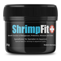 GlasGarten ShrimpFit Spezialfutter für Ziergarnelen mit Beta-Glucanen und Mineralien 35g - 35 g – Bild 1 von 9