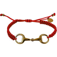 Produktbild von Glitzerfreies Edelstahl Armband für Damen von Taka in Gold Rosa Rot mit verstellbarer Länge 13 cm bis 23 cm
