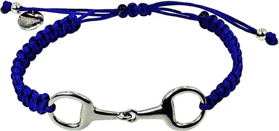 Produktbild von Glitzerfreies Edelstahl Armband für Damen von Taka in Gold und Blau mit verstellbarer Länge 13 cm bis 23 cm