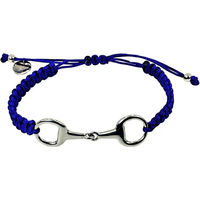 Produktbild von Glitzerfreies Edelstahl Armband für Damen von Taka in Gold und Blau mit verstellbarer Länge 13 cm bis 23 cm